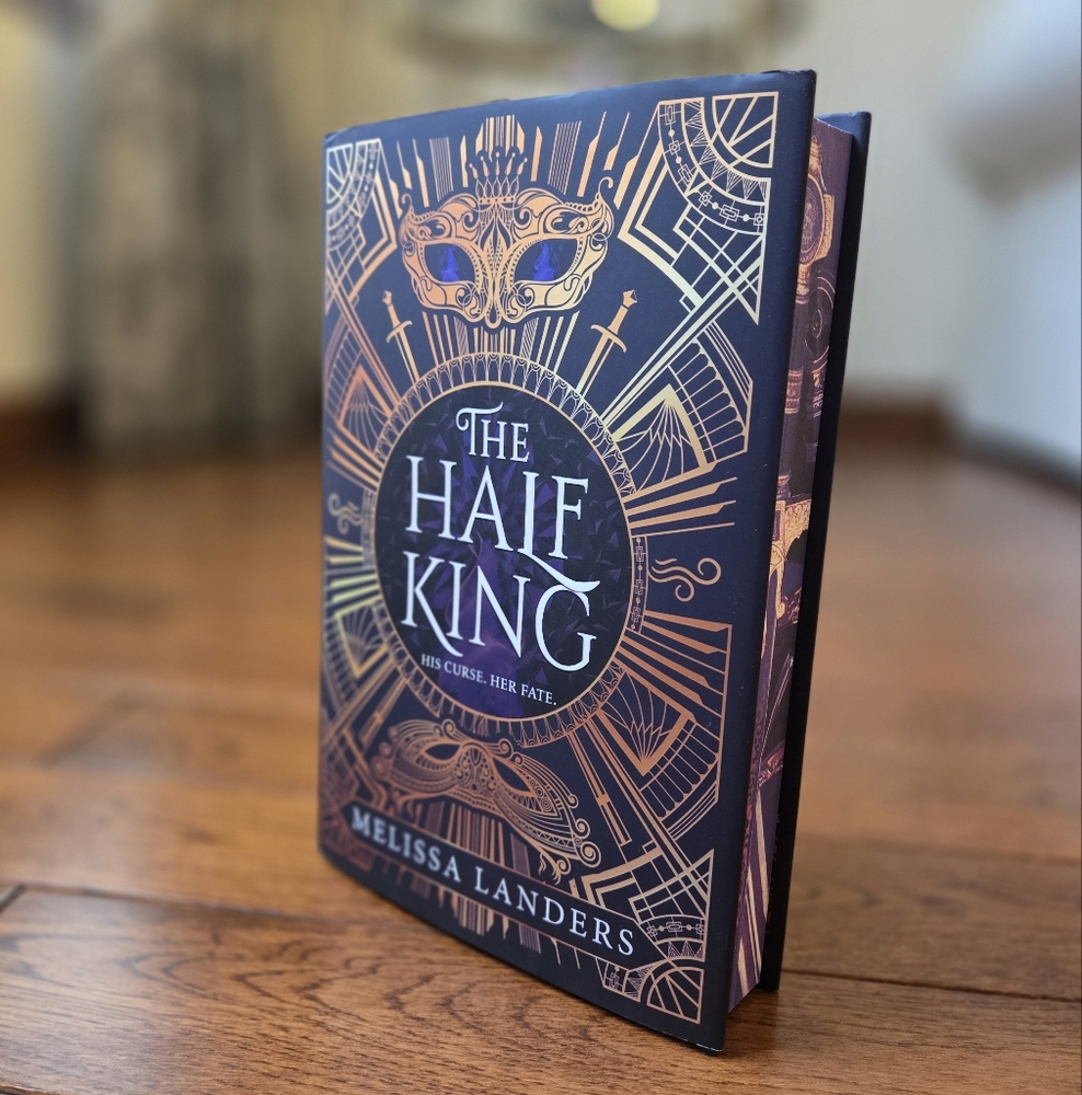 The Half King by Melissa Landers: Hardcover Sprayed Edge Edition